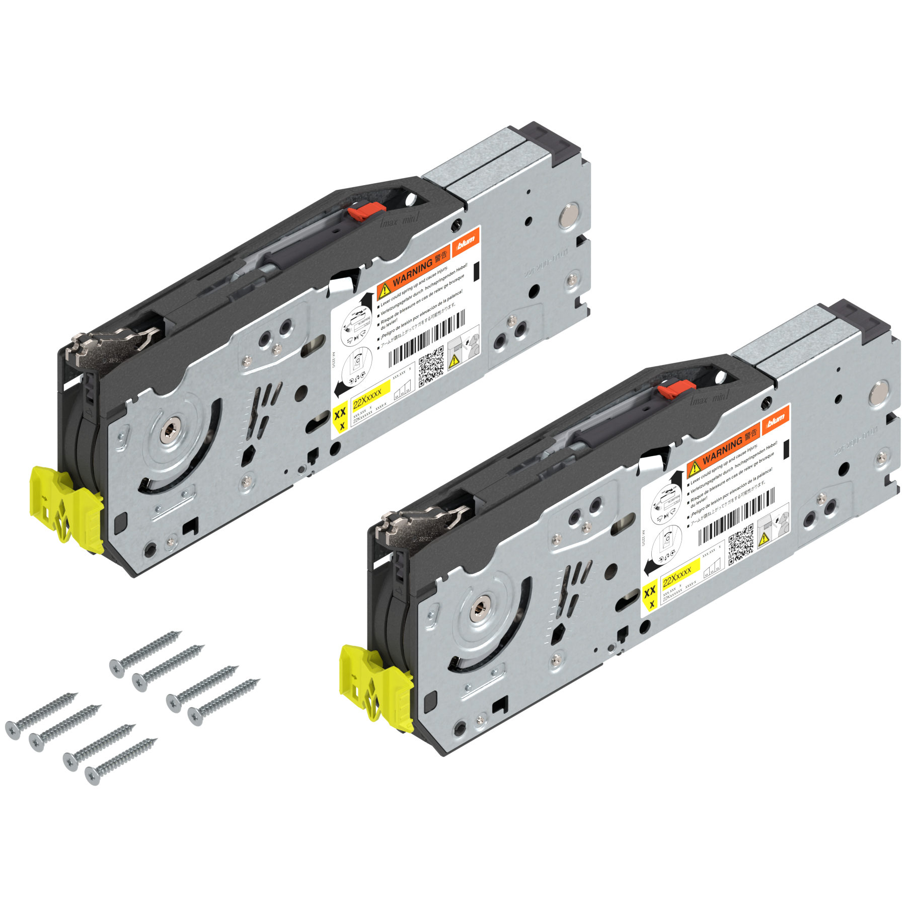 BLUM AVENTOS HF TOP spremnik energije set, faktor snage 2700-13500